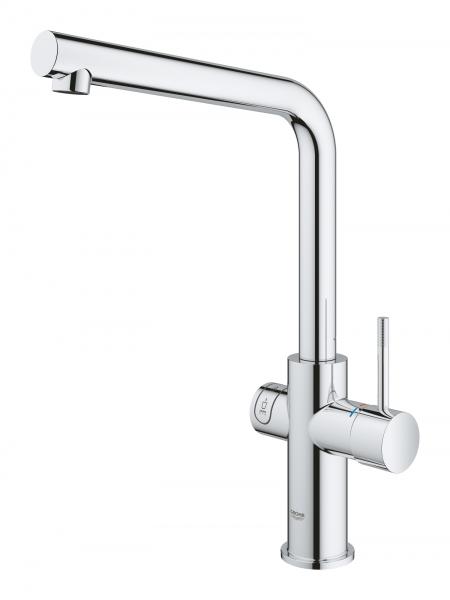 Grohe Red II Duo køkkenbatteri m/3L vandvarmer og L-tud - Krom Grohe Red II Duo køkkenbatteri m/3L vandvarmer og L-tud - Krom