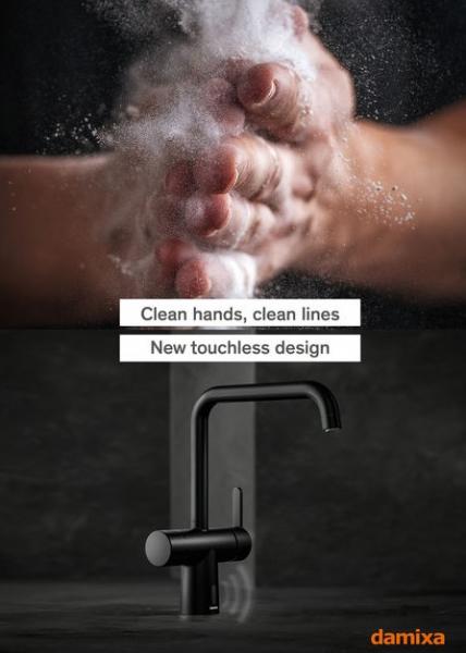 Damixa Silhouet Touchless køkkenarmatur - Mat sort Damixa Silhouet Touchless køkkenarmatur - Mat sort