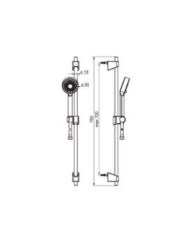 Oras Apollo 546 brusersæt - Forkromet Oras Apollo 546 brusersæt - Forkromet