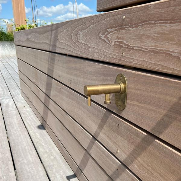 Frostline Eqi frostfri udendørshane 150-350 mm - Messing Frostline Eqi frostfri udendørshane 150-350 mm - Messing