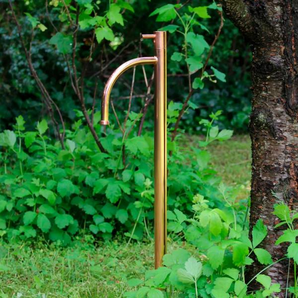 Frostline Eqi fritstående frostfri vandpost - Tappehøjde 380 mm - Kobber Frostline Eqi fritstående frostfri vandpost - Tappehøjde 380 mm - Kobber