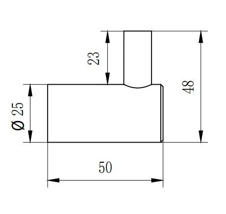 Lavabo Luna h&aring;ndkl&aelig;dekrog m/tap - 2 stk - Krom