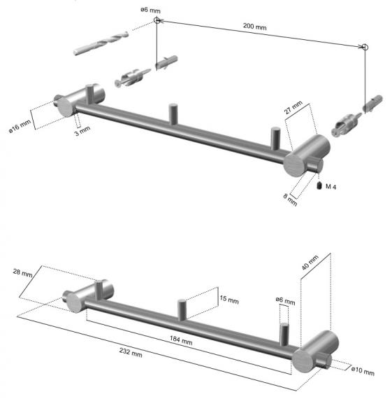 Cool Line knager&aelig;kke - Poleret st&aring;l