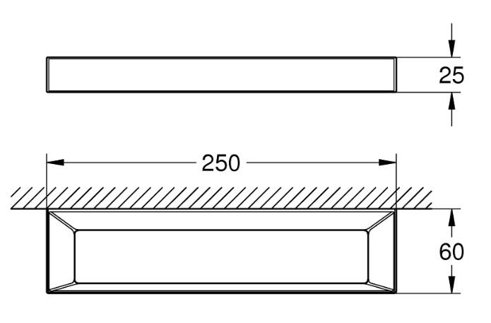 Grohe Selection Cube h&aring;ndkl&aelig;dering - Krom