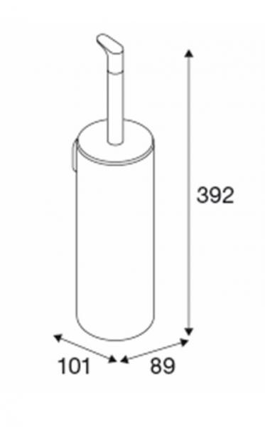 Pressalit Style komplet pakke til badeværelset - Krom/mat sort Pressalit Style komplet pakke til badeværelset - Krom/mat sort