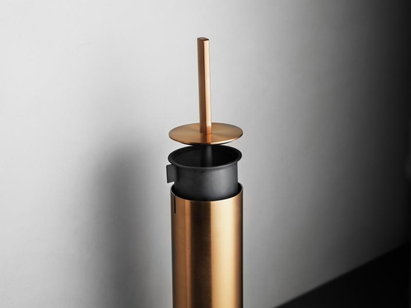 Unidrain ReFrame toiletbørste til gulv - Kobber Unidrain ReFrame toiletbørste til gulv - Kobber