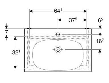 If&ouml; Sense Art 75 m&oslash;bels&aelig;t m/2 skuffer - Midnatsbl&aring;