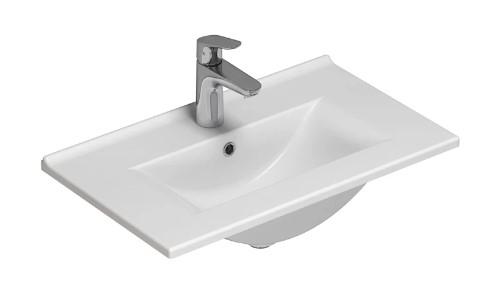 Dansani Mido+ 60 MINI m&oslash;belpakke m/Amber vask - Mat hvid