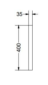 Sanibell Proline spejl &Oslash;40 - Mat guld