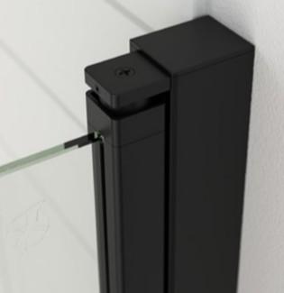 Dansani Match A+D 70x90 brusehj&oslash;rne - Klar glas/mat sort