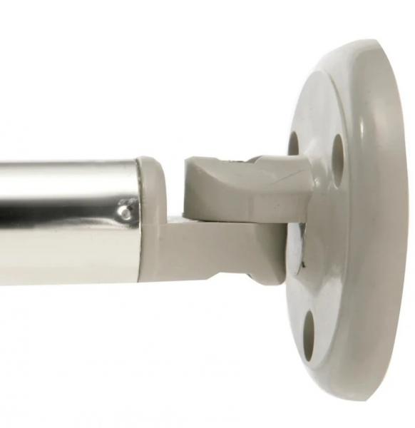 Hefe buet badeforhængsstang m/teleskop - max. 183 cm - Alu Hefe buet badeforhængsstang m/teleskop - max. 183 cm - Alu