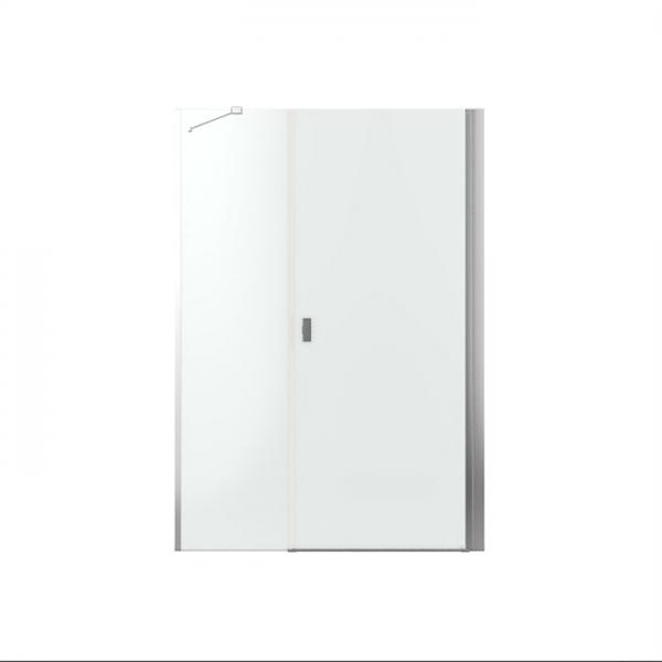 Strømberg Noma 45 svingdør m/sidepanel 1000mm - Højre - Krom Strømberg Noma 45 svingdør m/sidepanel 1000mm - Højre - Krom