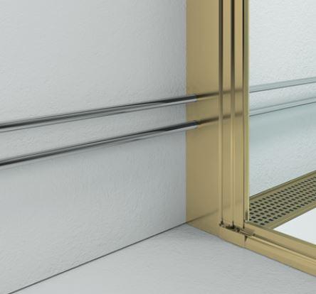 Strømberg udvidelsesprofil til Slide 2005x20mm - Messing Strømberg udvidelsesprofil til Slide 2005x20mm - Messing