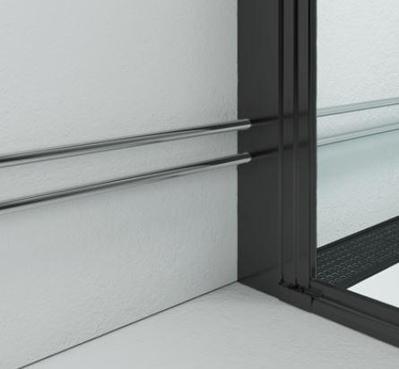 Strømberg udvidelsesprofil til Slide 2005x20mm - Mat sort Strømberg udvidelsesprofil til Slide 2005x20mm - Mat sort