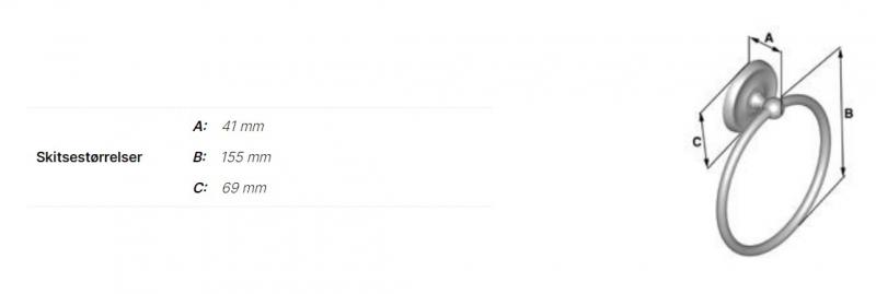 Smedbo Villa tilbehørspakke til bad 2 - Krom Smedbo Villa tilbehørspakke til bad 2 - Krom