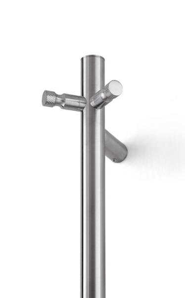 Cassøe Rimini håndklædetørrer - Børstet rustfrit stål Cassøe Rimini håndklædetørrer - Børstet rustfrit stål