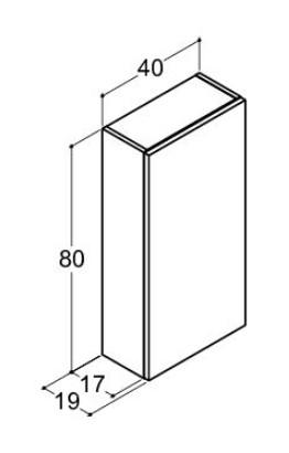 Dansani Luna Urban overskab - Venstreh&aelig;ngslet - Brun eg