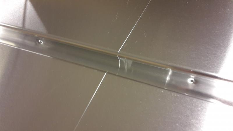 Varmefordelingsplade 16mm - 1150x180 mm sømfri Alu Varmefordelingsplade 16mm - 1150x180 mm sømfri Alu