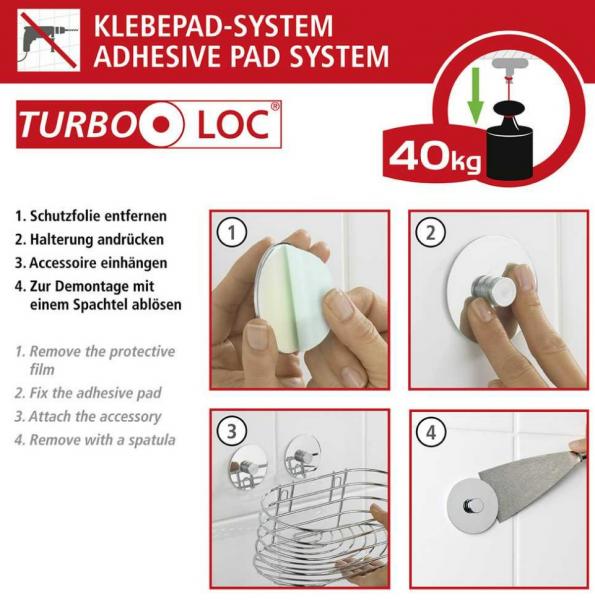 Wenko Orea duo h&aring;ndkl&aelig;dekrog - Mat sort - Skuefri