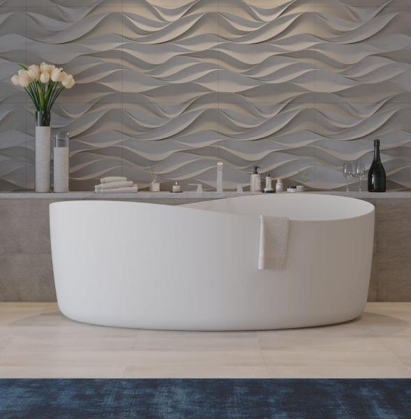 Ideavit Solidharmony fritstående badekar 1750 x 1000 mm - Mat hvid Ideavit Solidharmony fritstående badekar 1750 x 1000 mm - Mat hvid