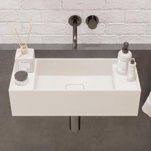 Ideavit Solidbliss 55 h&aring;ndvask t/v&aelig;g - Uden overl&oslash;b - Uden hanehul