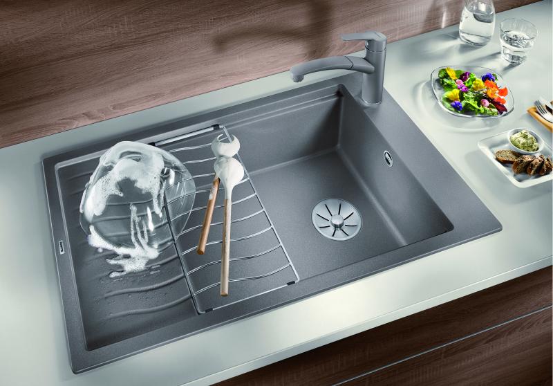 Blanco Elon XL 8S PD k&oslash;kkenvask - Antracit