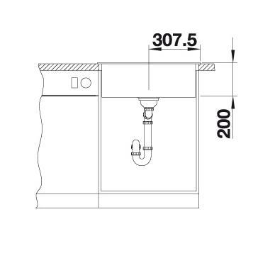 Blanco Naya 6 UX k&oslash;kkenvask - Vulkangr&aring;