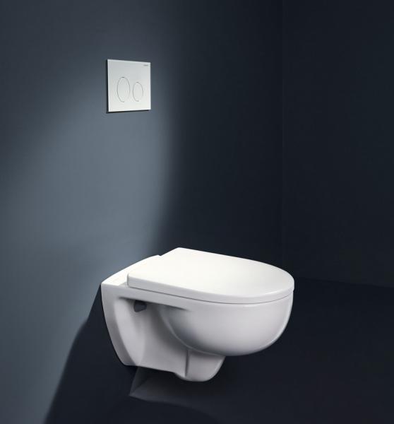 Geberit Renova væghængt toilet m/TurboFlush og toiletsæde Geberit Renova væghængt toilet m/TurboFlush og toiletsæde