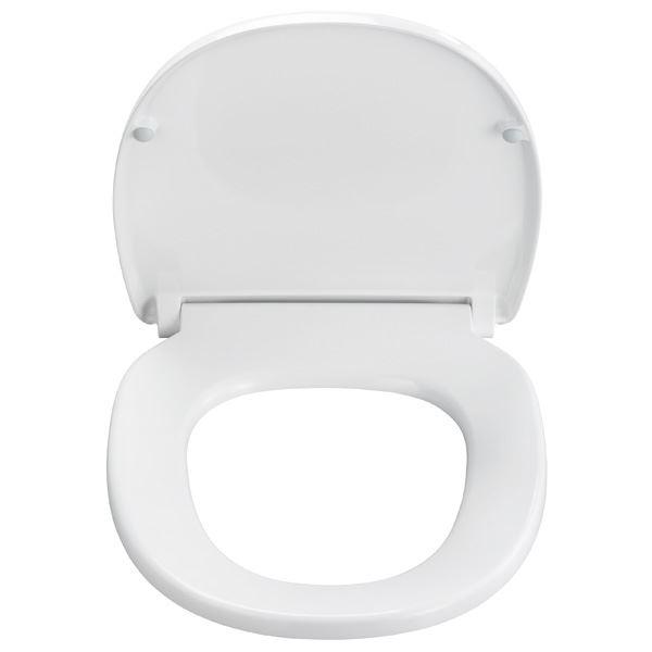 Pressalit 752 toiletsæde m/soft close og låg - Hvid Pressalit 752 toiletsæde m/soft close og låg - Hvid