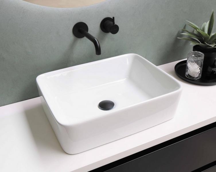 Sanibell Proline 48 firkantet bowlevask - Uden overløb Sanibell Proline 48 firkantet bowlevask - Uden overløb