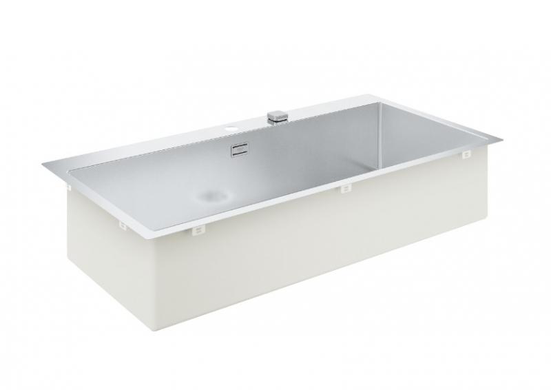 Grohe K800 k&oslash;kkenvask i rustfrit st&aring;l 96 cm
