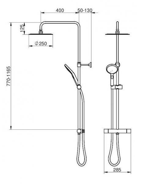 Gustavsberg Estetic & Sensoric pakke til badeværelse - Mat sort Gustavsberg Estetic & Sensoric pakke til badeværelse - Mat sort