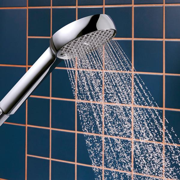 hansgrohe Activera Select S bruses&aelig;t 95 2jet m/Ecosmart og Varia bruserstang 72 cm - Krom