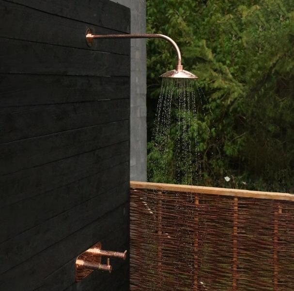 Frostline Eqi frostsikker udebruser t/indbygning 180 mm - Rustfrit st&aring;l