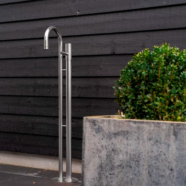 Frostline Duo H9 frostfri vandpost - Rustfrit stål Frostline Duo H9 frostfri vandpost - Rustfrit stål