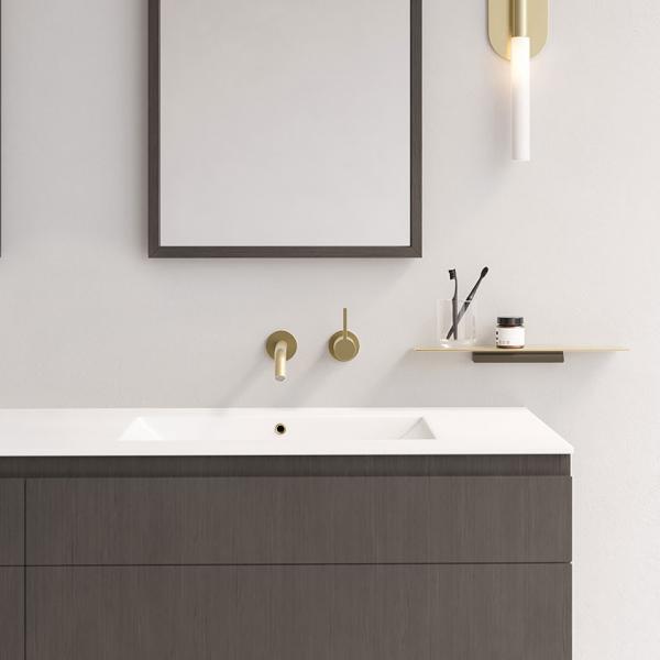 Unidrain Reframe sæbehylde - Messing Unidrain Reframe sæbehylde - Messing