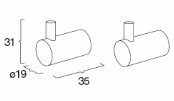 Pressalit tilbeh&oslash;rspakke til bad - Mat hvid