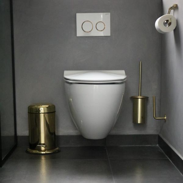 d line toiletpapirholder - B&oslash;rstet messing