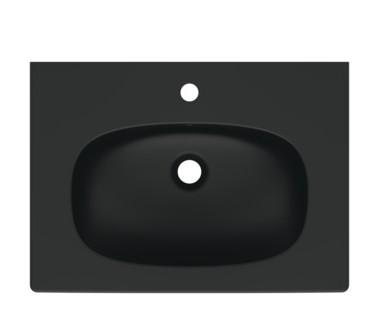 Ideal Standard Tesi 62 møbelvask - Mat sort Ideal Standard Tesi 62 møbelvask - Mat sort