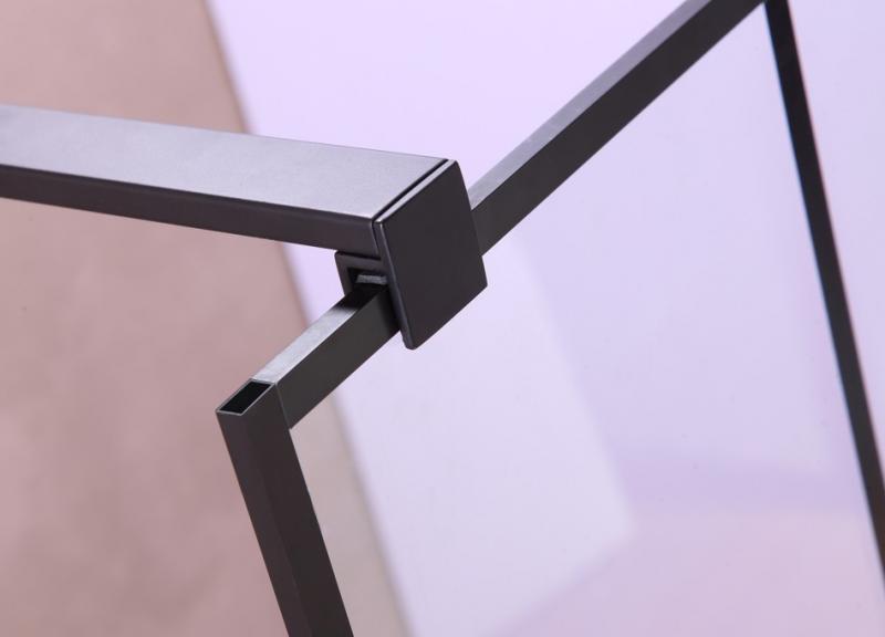 Nortiq New York fast brusevæg m/sprosser - 90 cm Nortiq New York fast brusevæg m/sprosser - 90 cm