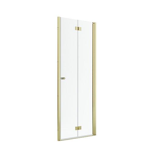 Str&oslash;mberg Noma 180 nichefolded&oslash;r 800mm - H&oslash;jre - Poleret messing