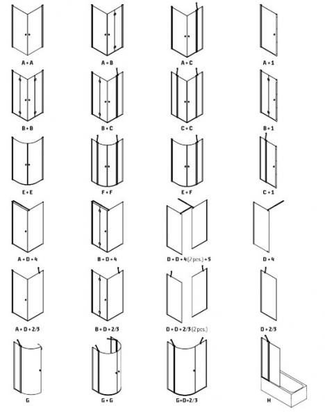 Dansani Match E+E rund brusehjørne - 80x80 cm - Klart glas/matkrom Dansani Match E+E rund brusehjørne - 80x80 cm - Klart glas/matkrom