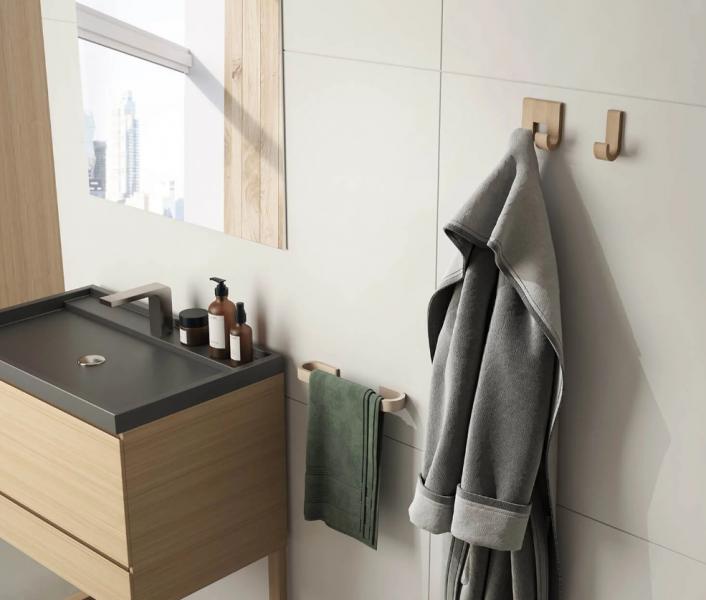 Hefe Himalaya h&aring;ndkl&aelig;deholder 40 cm - Bambus