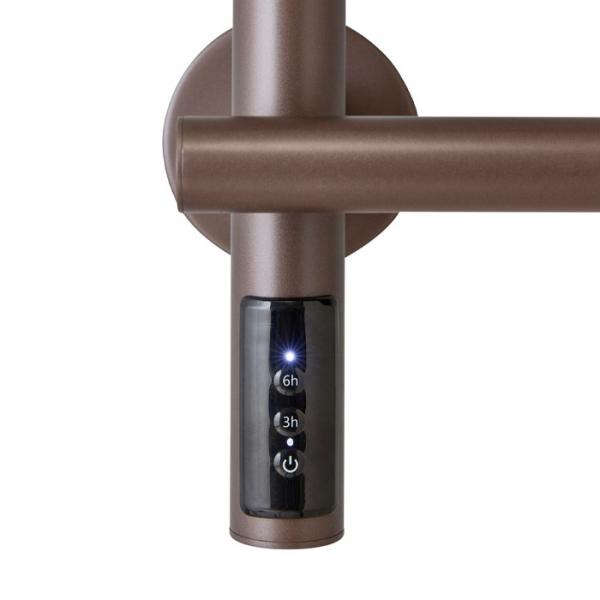 Cassøe Lazio håndklædetørrer til el - Mat bronze Cassøe Lazio håndklædetørrer til el - Mat bronze