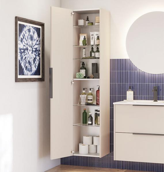 Dansani Mido+ Classic højskab m/1 låge - Mat hvid Dansani Mido+ Classic højskab m/1 låge - Mat hvid