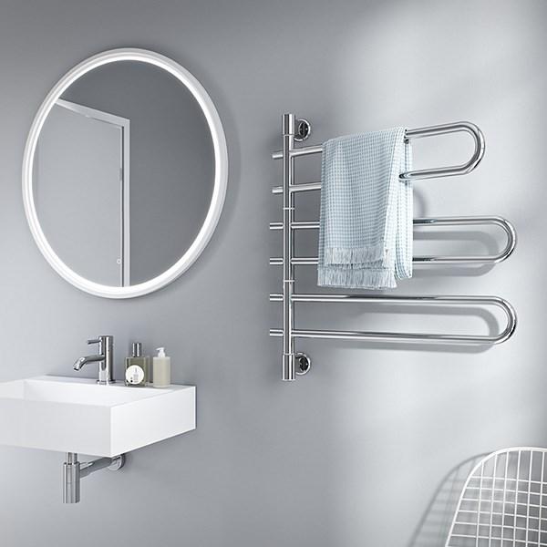 Str&oslash;mberg Varzo h&aring;ndkl&aelig;det&oslash;rrer - 44x54 cm - Poleret Rustfrit St&aring;l