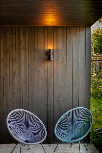 Lutec Architectural Brund udendørslampe til væg Lutec Architectural Brund udendørslampe til væg