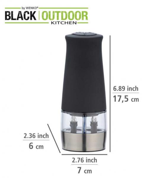 Wenko krydderikv&aelig;rn 2I1 - Sort/klar