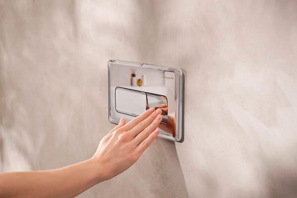 hansgrohe iFrame Original Q betjeningsplade - Krom hansgrohe iFrame Original Q betjeningsplade - Krom