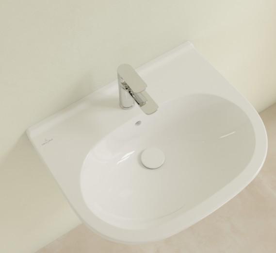 V&B O.novo 60 h&aring;ndvask t/v&aelig;g - 1/3 hanehuller